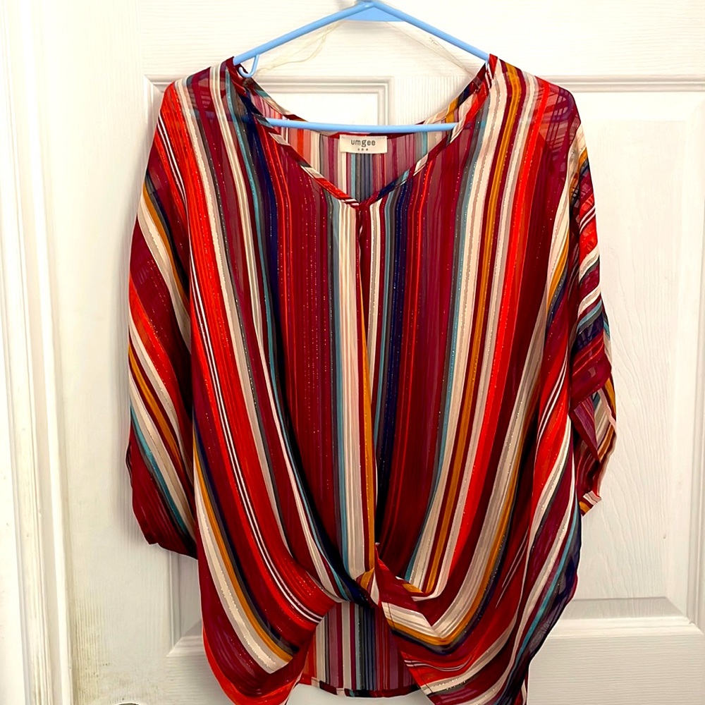 Item #281 Striped Ladies Blouse